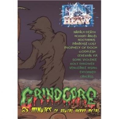 GRINDCORE DVD 85 MINUTES SEALED NAPALM DEATH GODFLESH